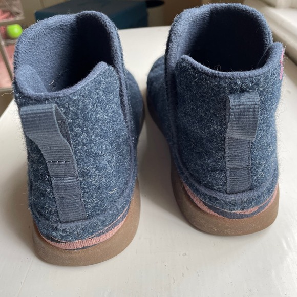 Chaco Revel Womens Sz US 8 EU 39 Felt Gym Sole Pull Slip On Chelsea Boots Blue - Picture 8 of 10